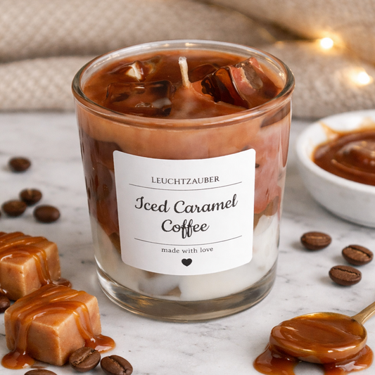 Iced Caramel Coffee Kerze